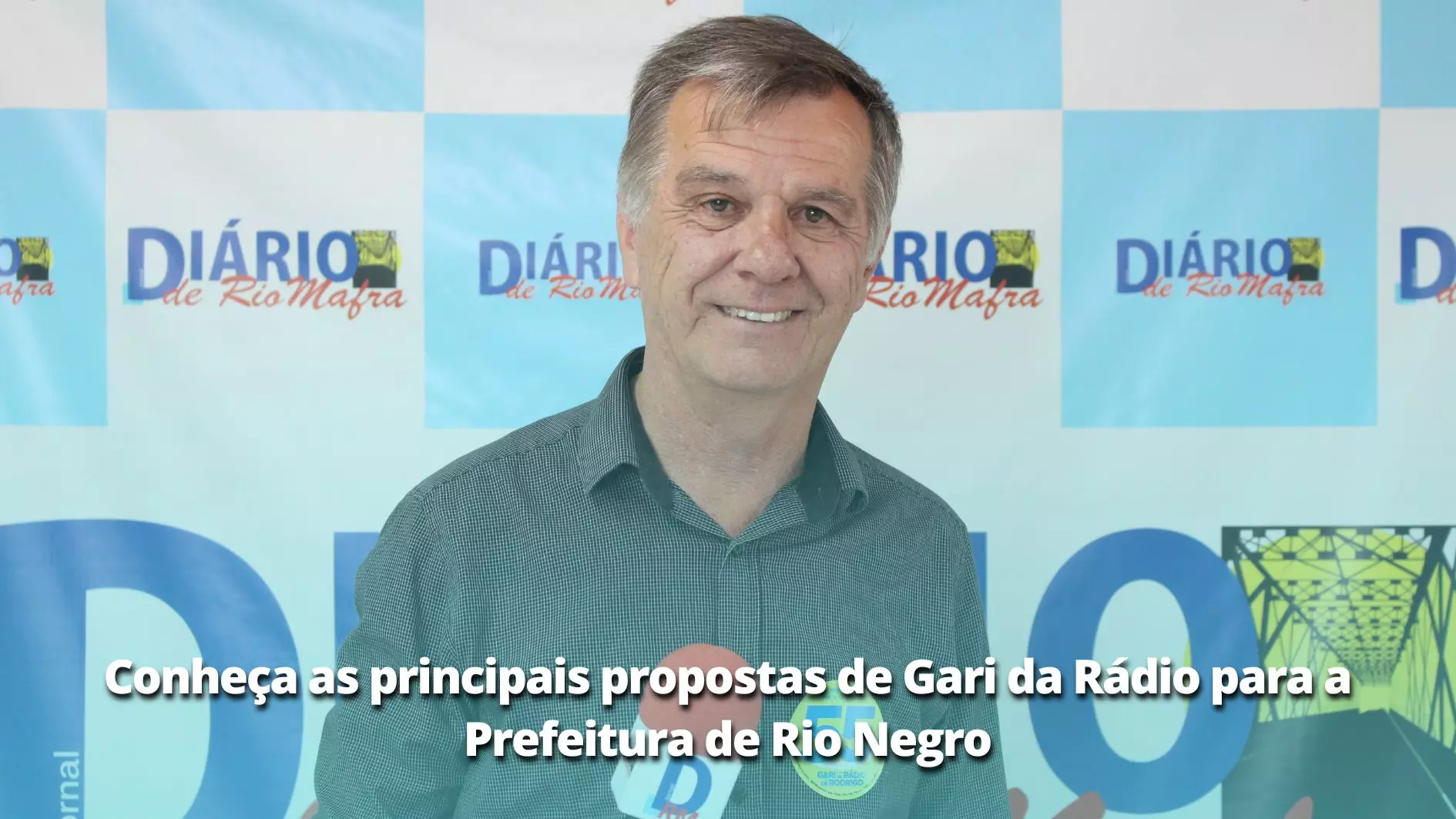 Conheça as propostas do candidato à Prefeitura de Rio Negro, Gari da Rádio